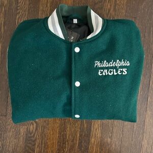 Philadelphia Eagles Green Bomber Jacket